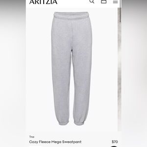 TNA mega cozy fleece sweatpant